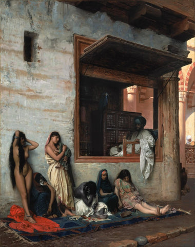 The Slave Market - Jean Leon Gerome by Jean Leon Gerome