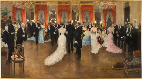 The Ball - Posters by Jean Beraud