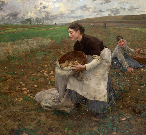 October - Posters by Jules Bastien-Lepage