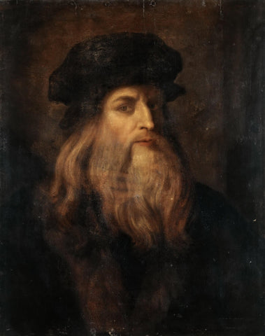 Leonardo da Vinci - Self Portrait by Leonardo da Vinci