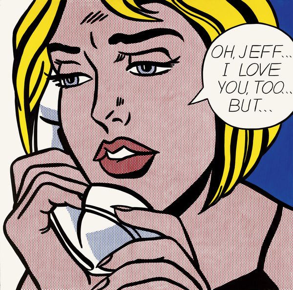 Best Valentine's Day Gift - Love Art by Roy Lichtenstein - Art Prints