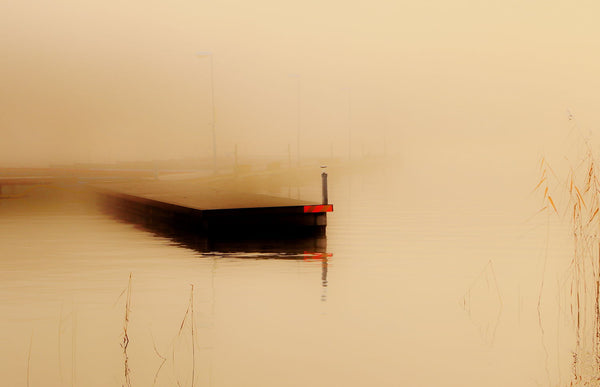 Jetty In Fog - Posters