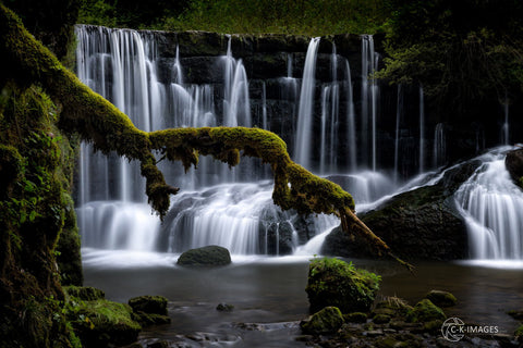 Hidden Waterfall - Life Size Posters by C-K-Images