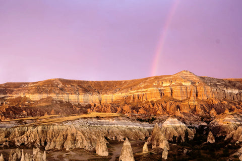 Cappadocian Rainbow - Posters by Lizardofthewisard