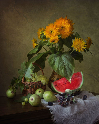 August Still Life - Life Size Posters by Iryna Prykhodzka