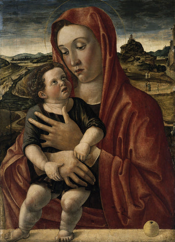 Madonna With Child - Large Art Prints by Giovanni Bellini