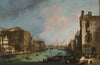 The Grand Canal In Venice With The Rialto Bridge - Framed Prints