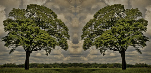 Twin Tree - Framed Prints by Mikkel Hook