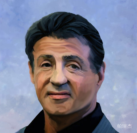 Sylvester Stallone by Parag Chitnis