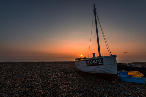 Sunrise At Dungeness - Framed Prints