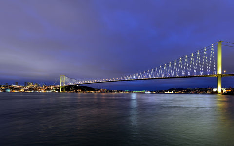 Bosphorus Bridge - Large Art Prints by Vabs Erk