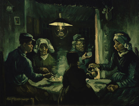 The Potato Eaters - Canvas Prints by Vincent Van Gogh
