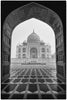 Taj Mahal In Frame - Large Art Prints