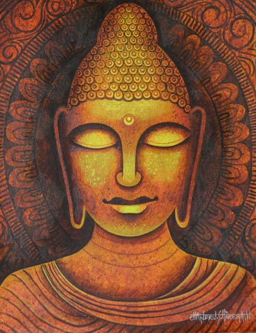Buddha - Posters by Chandru S Hiremath