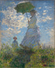 Woman With A Parasol - Madame Monet And Her Son - Art Prints