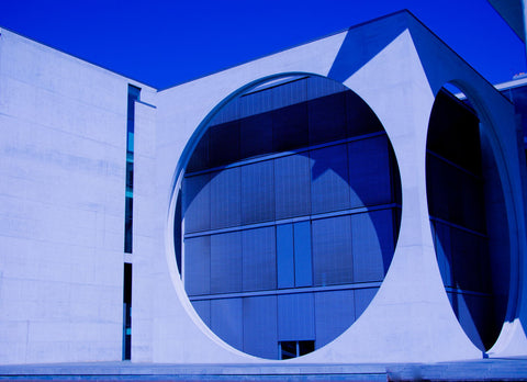 Blue Architect - Large Art Prints