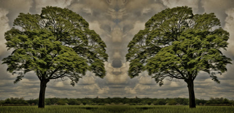 Twin Tree - Art Prints