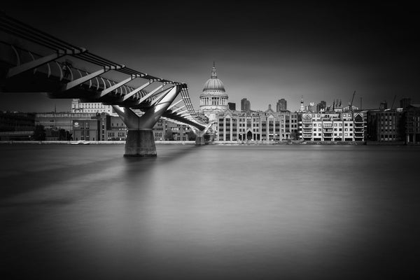 St Paul's And The River Thames - Canvas Prints