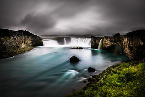 Goðafoss, Iceland - Framed Prints by Stephane Robin