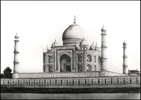 Taj Mahal - Canvas Prints