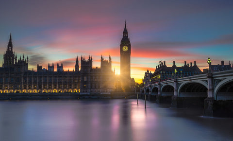 Big Ben At Dusk by Alec Hickman