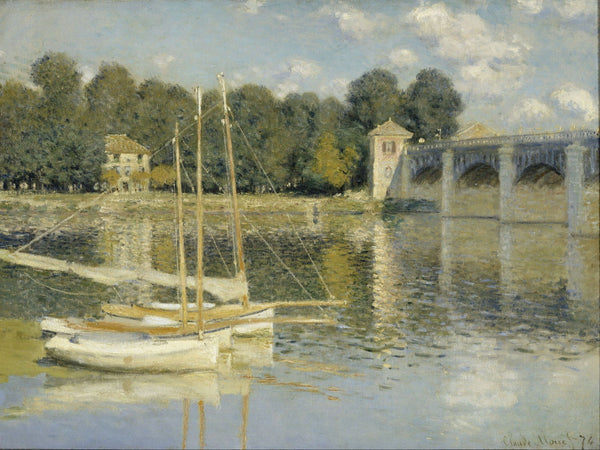 The Argenteuil Bridge - Canvas Prints