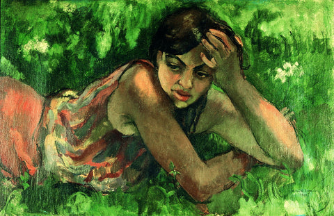 Hungarian Gypsy Girl - Large Art Prints by Amrita Sher-Gil