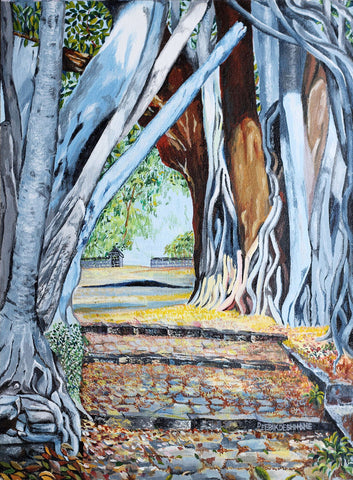 An Ancient Tree - Large Art Prints by Deepak Deshmane