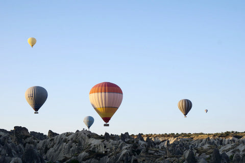 Hot Air Balloon - Art Prints by Lizardofthewisard