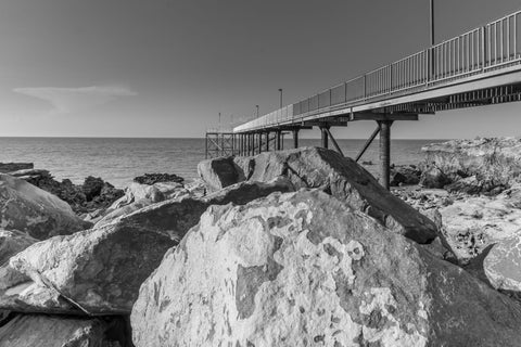Nightcliff Pier - Posters by Duane Norrie Photography