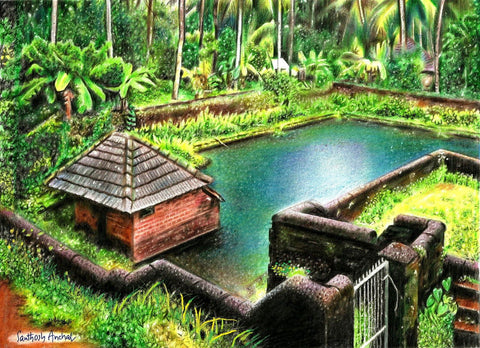 Natural Beauty Of Kerala - Canvas Prints by Santhosh Anchal