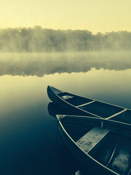 Boats Besides The Lake - Posters