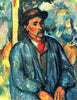 Man In A Blue Smock - Large Art Prints