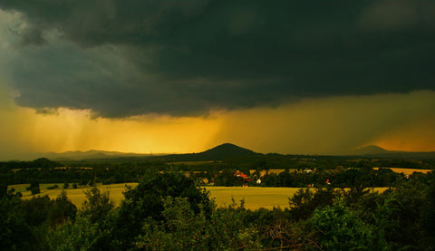 Thunderstorms And Rain - Posters by Petr Germani?