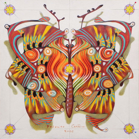 Tribal Butterfly - Art Prints