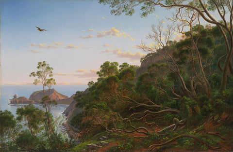 Tea Trees Near Cape Schanck, Victoria - Life Size Posters by Eugène von Guérard