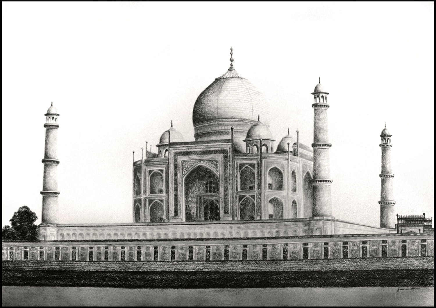 Taj Mahal Art Prints by Gabriel Fox Buy Posters, Frames