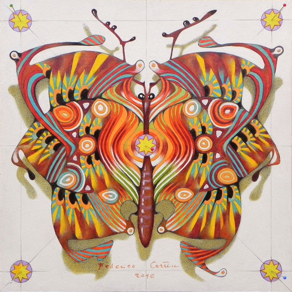 Tribal Butterfly - Canvas Prints