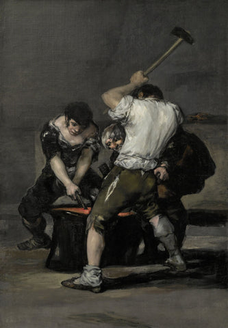 The Forge by Francisco Goya