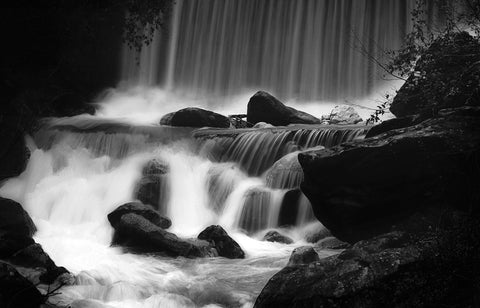 Falling Into The Darkness - Canvas Prints by Paolo Lazzarotti Photo