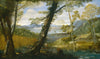 River Landscape - Canvas Prints