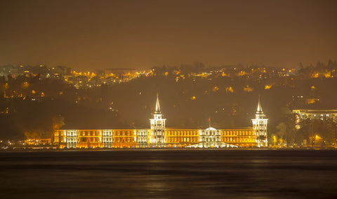 Kuleli Military Highschool In Istanbul - Art Prints