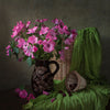Still Life With Pink Flowers - Art Prints