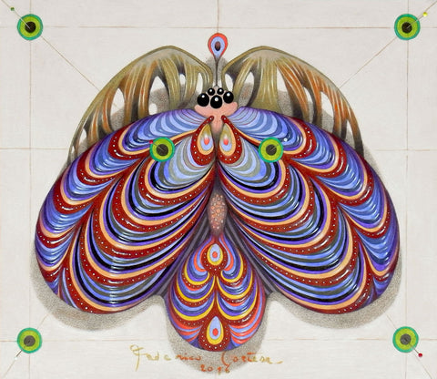 Moth Of Darkness - Large Art Prints