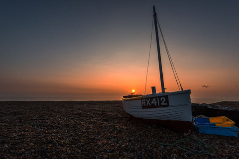 Sunrise At Dungeness - Large Art Prints by Alec Hickman