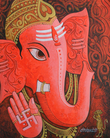 Ganesh - Posters by Chandru S Hiremath