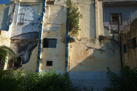Old Wall Havana, Cuba by Alain Dewint