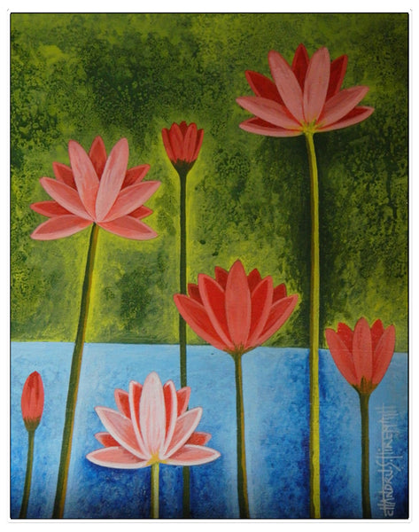 Lotus by Chandru S Hiremath | Tallenge Store | Buy Posters, Framed Prints & Canvas Prints