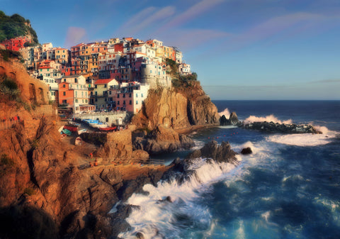 Graceful Manarola - Posters by Paolo Lazzarotti Photo