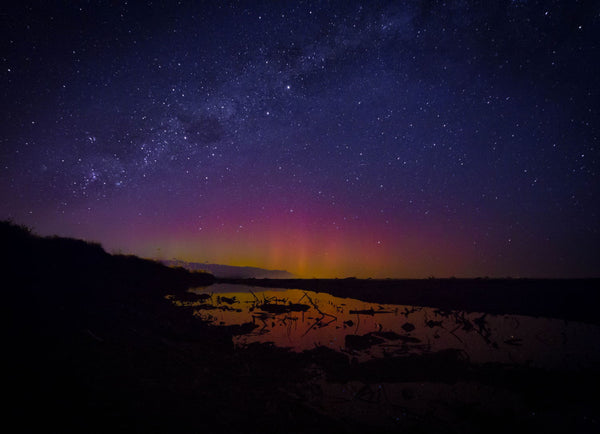 Reflected Aurora - Canvas Prints